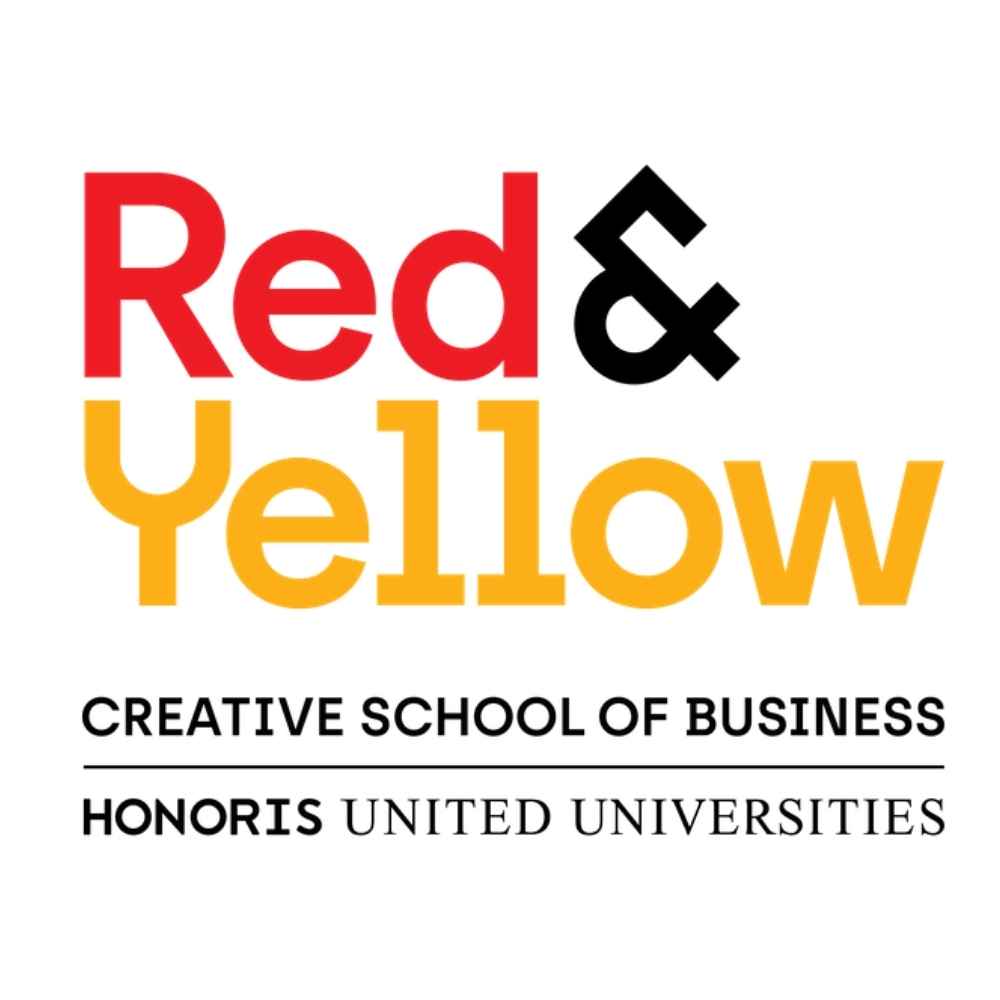 Red and Yellow Creative School of Business logo